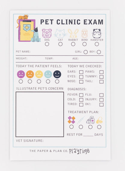 Pet Clinic Exam Playtime Pad®