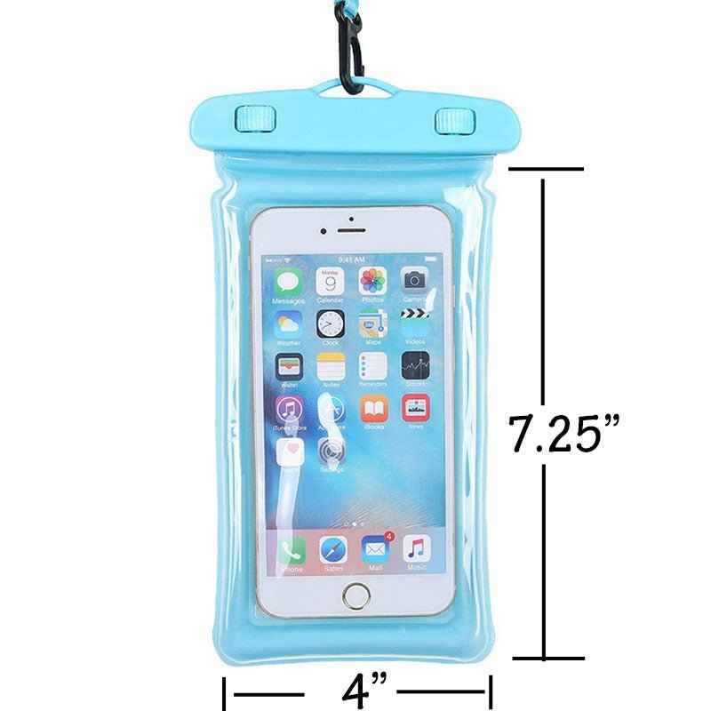 Universal Waterproof Phone Pouch – 2 Pack for Beach and Swim