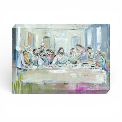 "Legacy Meal II" acrylic block