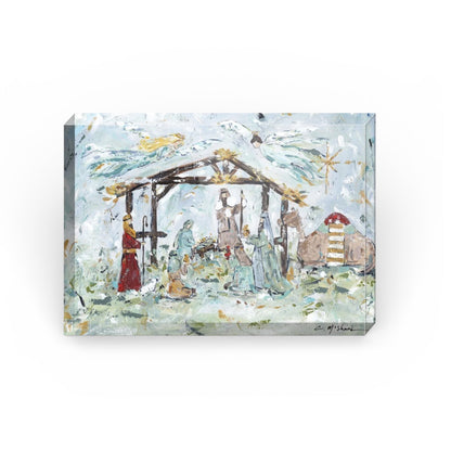 Nativity Acrylic Tabletop Art | Christmas Nativity Display