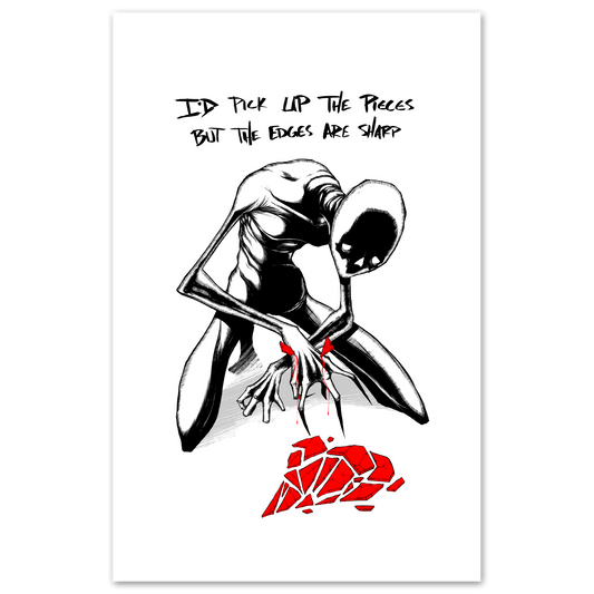 Pieces Print