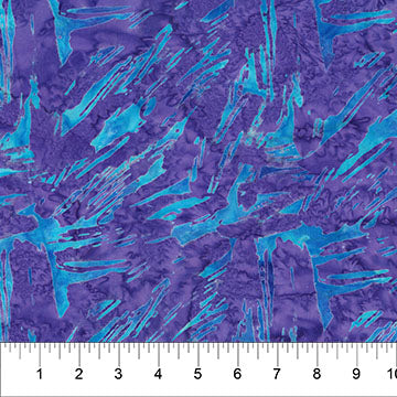 Purple Brushstroke Celebration Cotton 44/45 Fabric Per Yard