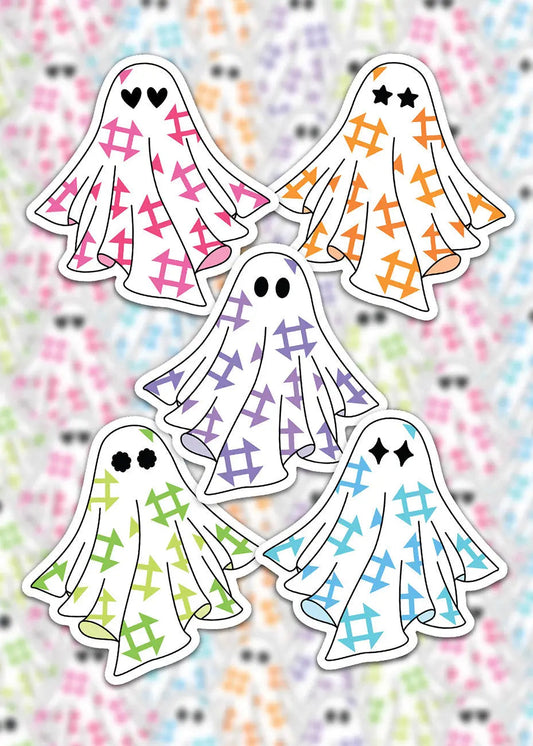 Quilt Ghost Stickers