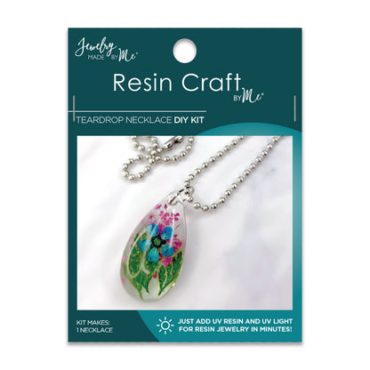 Flower Drop Pendant UV Resin DIY Kit