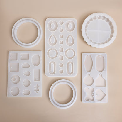 Silicone Bangle Bracelet Molds – 2 Pack for DIY Resin Jewelry Casting