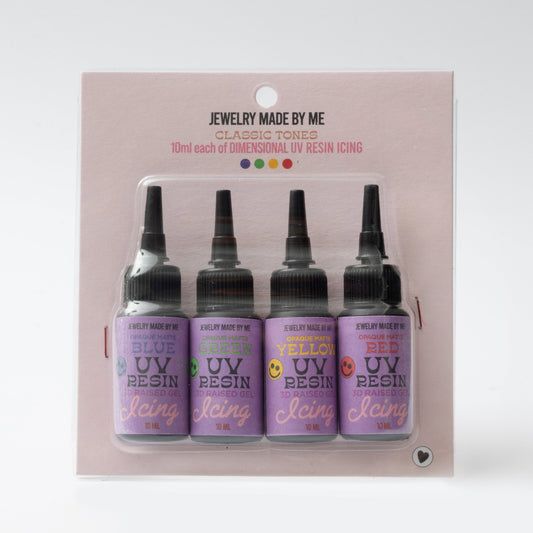 Primary Assortment UV Resin Icing 10ml 4pc