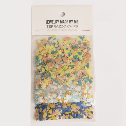 Resin Craft Neutral Terrazzo Chip Inclusions