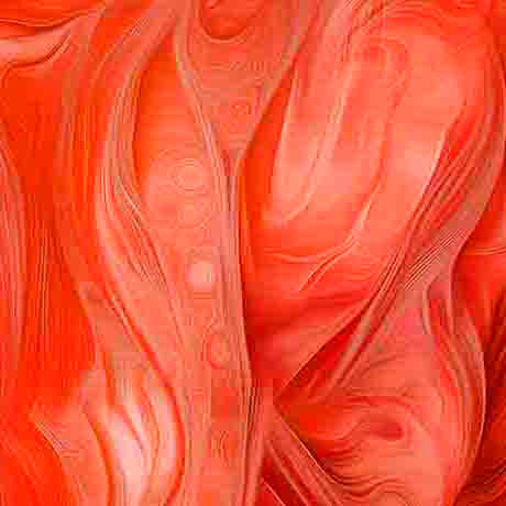 Red Horizons Ombre Wave Cotton 44"/45" Fabric Per Yard
