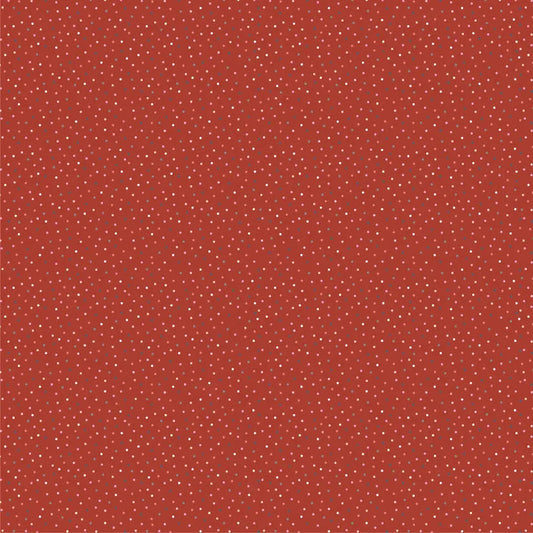 Red Speckled Hen Cotton 44"/45" Fabric Per Yard