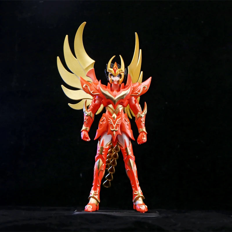 Saint Seiya Anime Figurines, Shiryuu Hyoga Shun Ikki Action Figures Knights Of Zodiac 19 CM