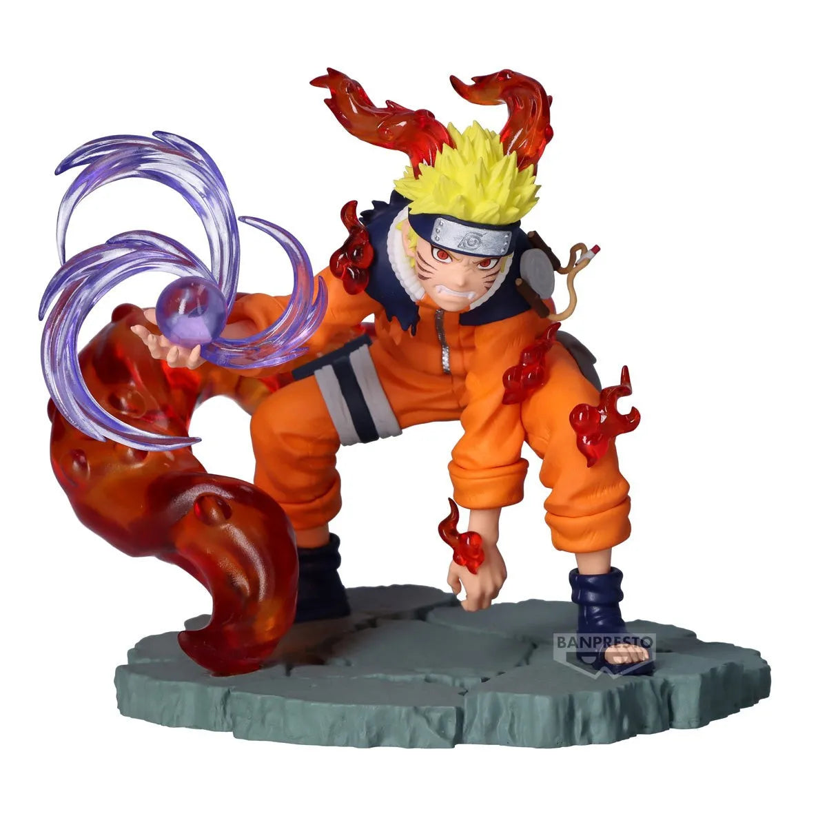 Original BANPRESTO Uchiha Sasuke vs Uzumaki Naruto Anime Figures, Naruto Shippuden Action Figurines 9 CM