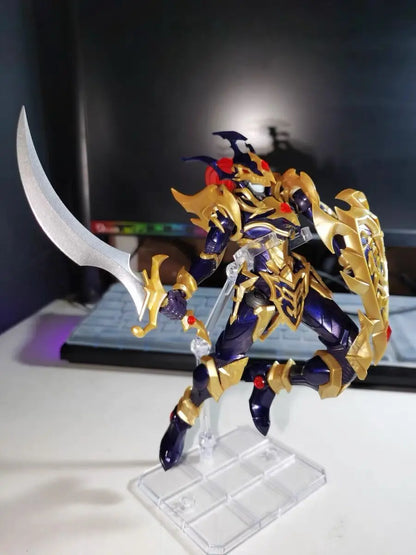 Black Luster Soldier Assembly Model Anime Figure, Yu-Gi-Oh! Duel Monsters Action Figure