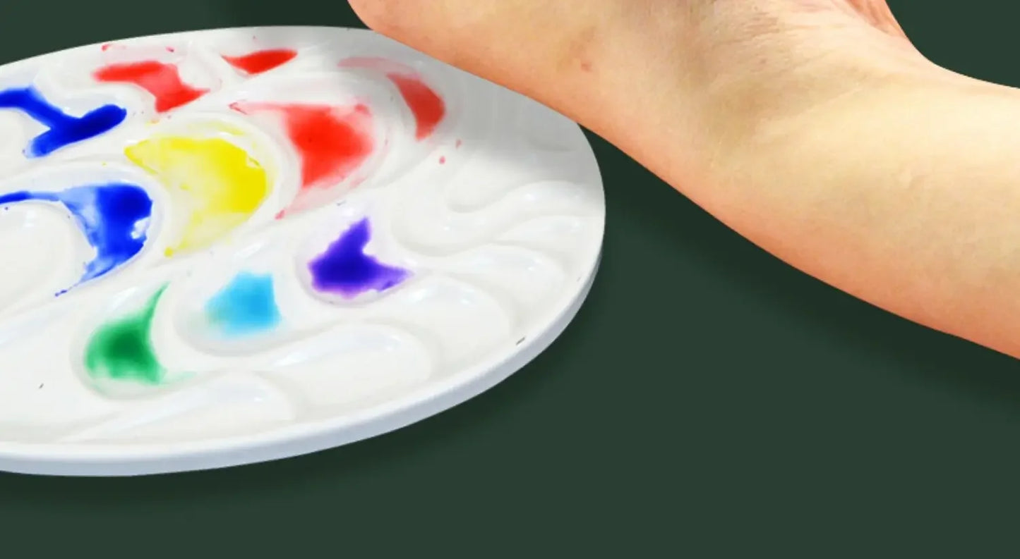 Premium Watercolor Paper Block – 20 Sheets, 300 GSM (140 LB) Acid-Free, Glue Bound for Wet & Dry Media