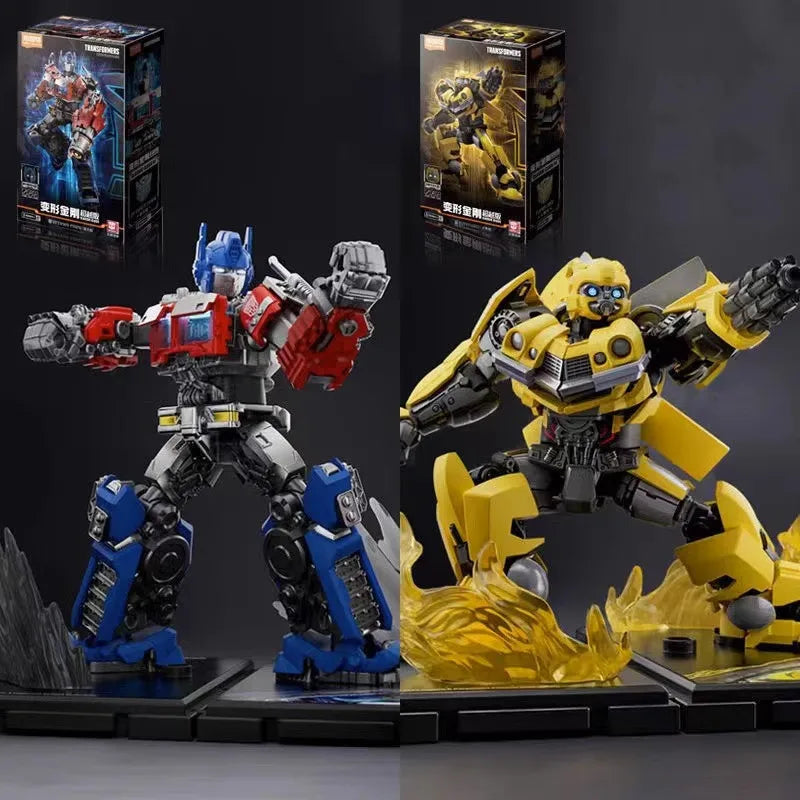 Transformers Action Figures Collections, Nemesis Optimus Prime Bumblebee Mirage Megatron Scourge