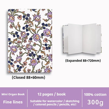 Watercolor Journal – 100% Cotton Paper Pad, Cold-Pressed, Acid-Free, Artist Sketchbook for Painting & Drawing