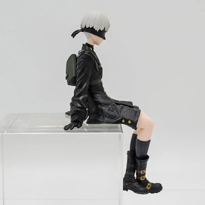 NieR:Automata Action Figures - YoRHa No.2 Type B (2B), 9S, and A2 - 15 CM Collectible Figurines