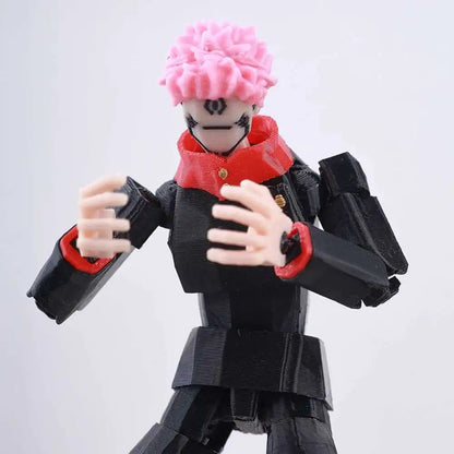 Jujutsu Kaisen 3D Printed Anime Figurine, Gojo Satoru Toji Yuji Sukuna Mahoraga Yuta