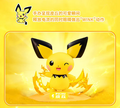 18 Styles Of Pokemon Anime Figures, Pikachu Mew Gardevoir Pichu Action Figurines