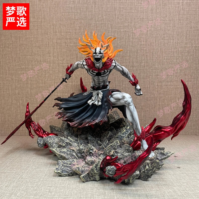 Vasto Lorde Hallow Kurosaki Ichigo Anime Figure, Bleach Action Figurines Statue 23 CM