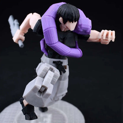 Jujutsu Kaisen 3D Printed Anime Figurine, Gojo Satoru Toji Yuji Sukuna Mahoraga Yuta