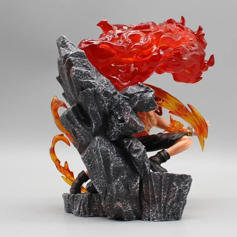 Fire Fist Portgas D. Ace Anime Figurine, One Piece Figures PVC Statue 18 CM