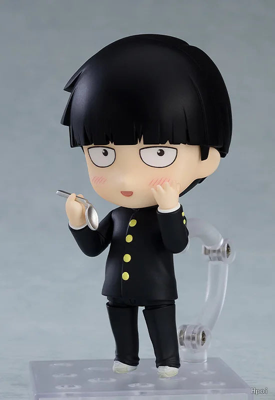 Mob Psycho 100 Mini Action Figure, Reigen Arataka Mobu Saiko Hyaku, Cute Kawaii ChibiAnime Figure Collector Toys 10 cm