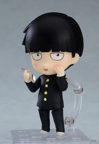 Mob Psycho 100 Mini Action Figure, Reigen Arataka Mobu Saiko Hyaku, Cute Kawaii ChibiAnime Figure Collector Toys 10 cm