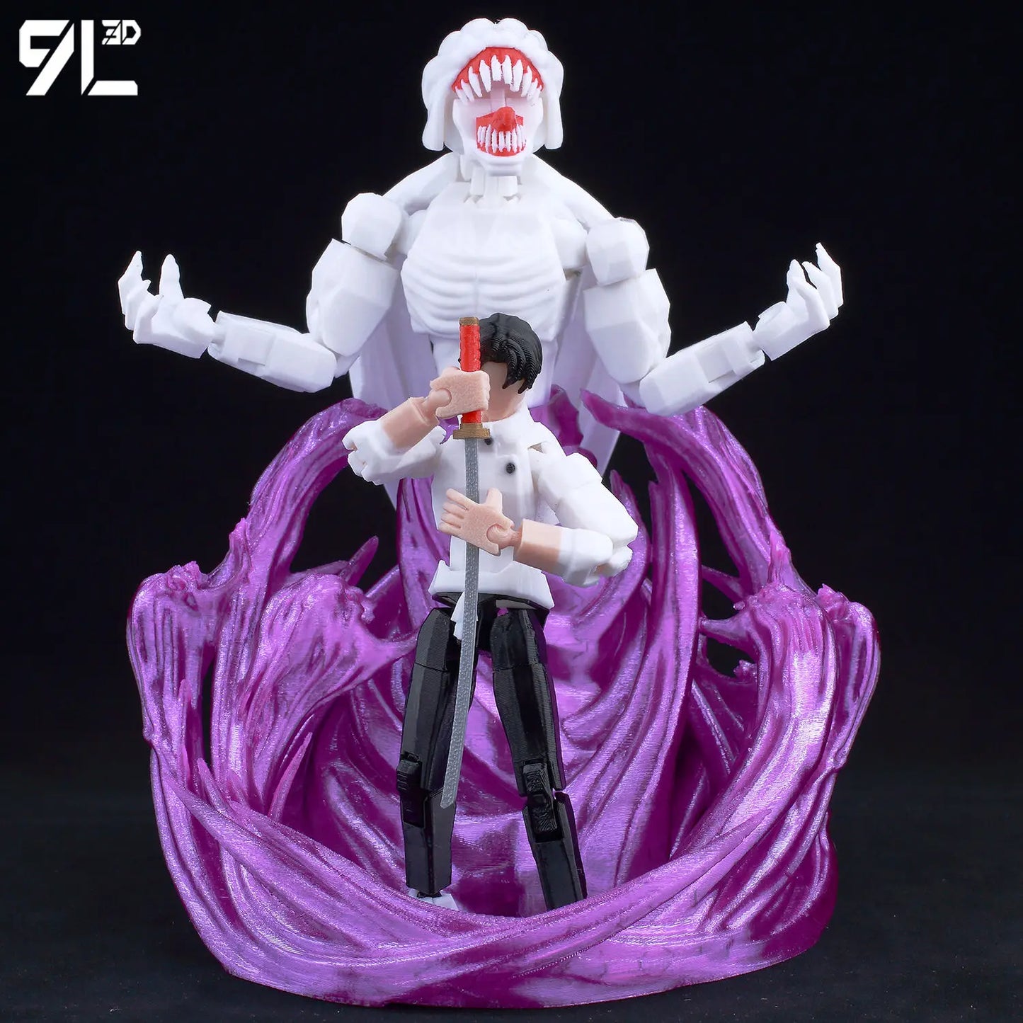Jujutsu Kaisen 3D Printed Anime Figurine, Gojo Satoru Toji Yuji Sukuna Mahoraga Yuta