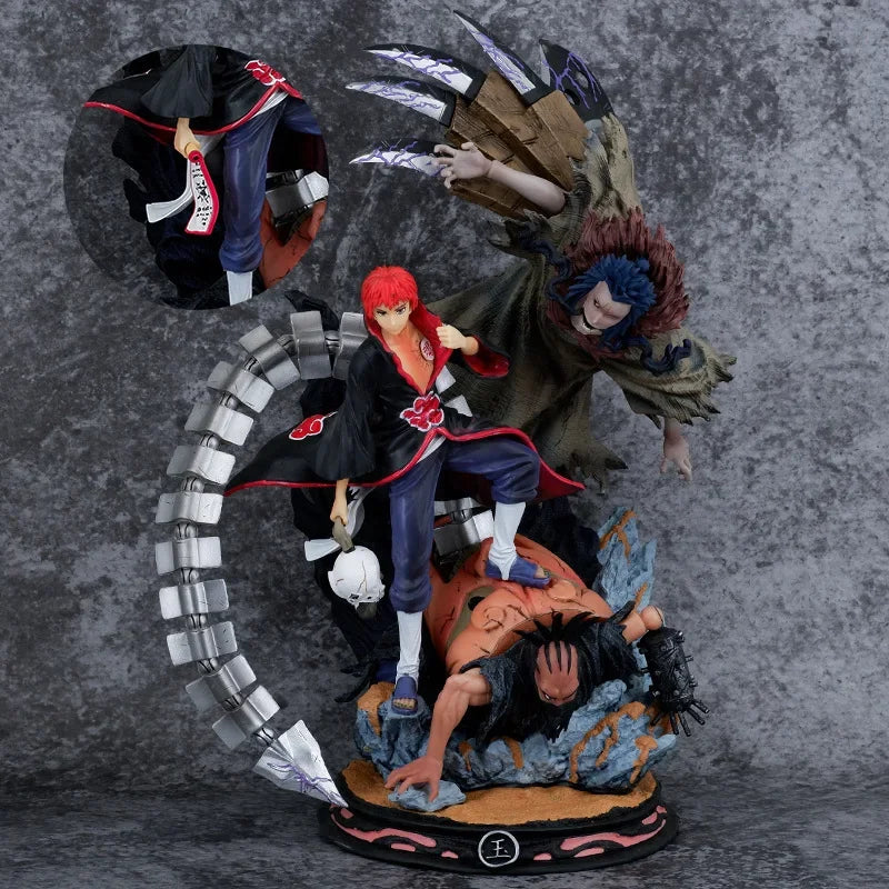 Sasori Akatsuki Naruto Shippuden Anime Figurine, Action Figures Statue Collection PVC Toy 40 cm
