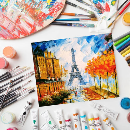 10 PCS Blank Stretched Canvas Wooden Frames Ideal for Painting, Oil Painting, Acrylic Painting