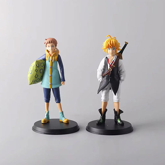 Meliodas and King Anime Figurines, The Seven Deadly Sins Action Figures PVC 16 CM