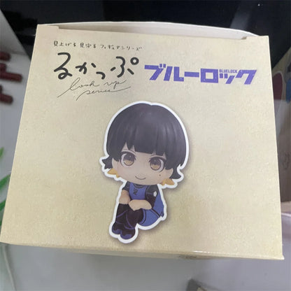 BLUE LOCK Cute Mini Figurines, Isagi Yoichi Chigiri Hyoma Nagi Seishiro Action Figures, Kawaii PVC Toys for Collector 10cm