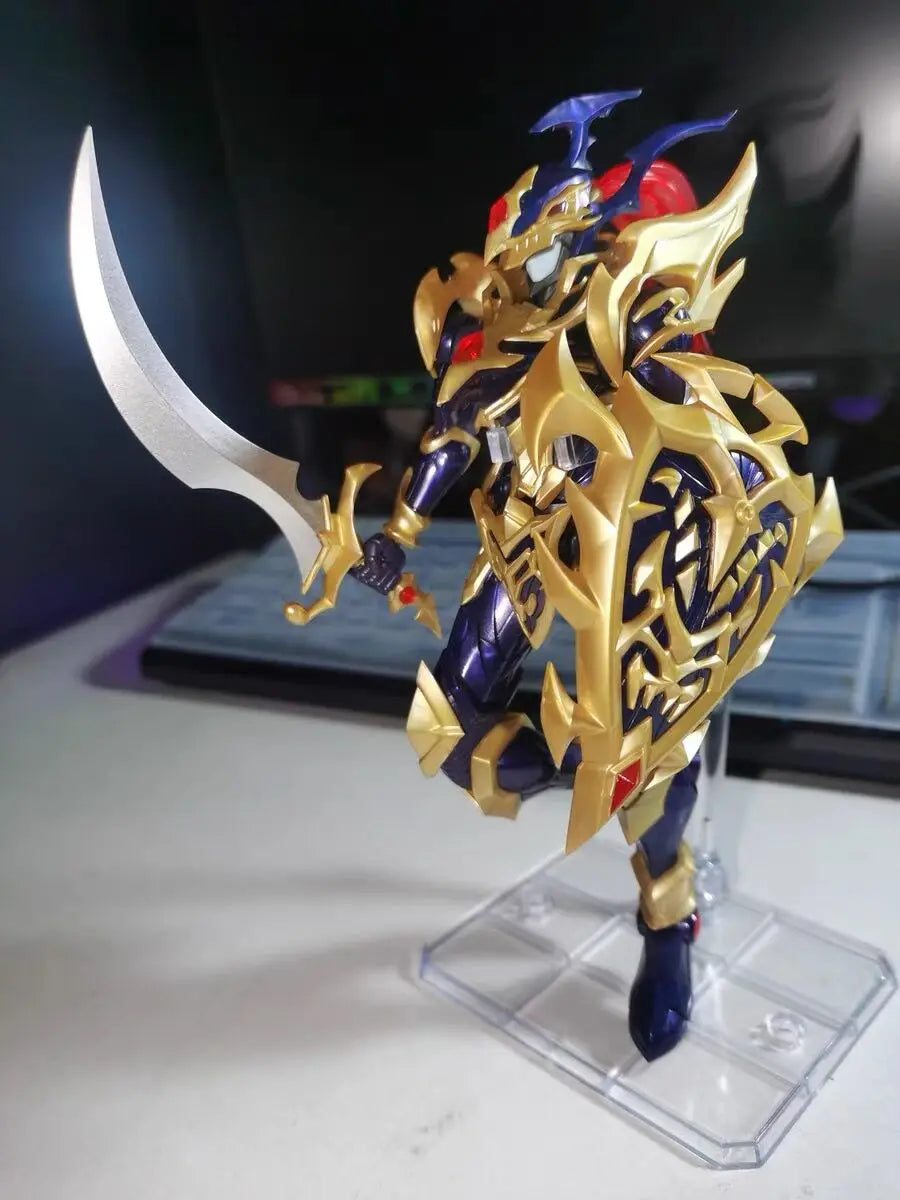 Black Luster Soldier Assembly Model Anime Figure, Yu-Gi-Oh! Duel Monsters Action Figure