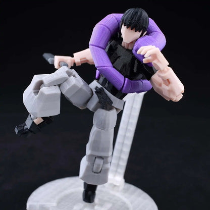 Jujutsu Kaisen 3D Printed Anime Figurine, Gojo Satoru Toji Yuji Sukuna Mahoraga Yuta
