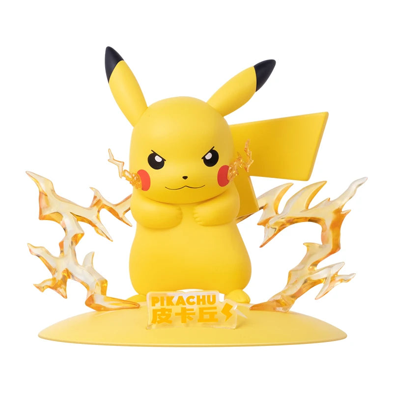 18 Styles Of Pokemon Anime Figures, Pikachu Mew Gardevoir Pichu Action Figurines