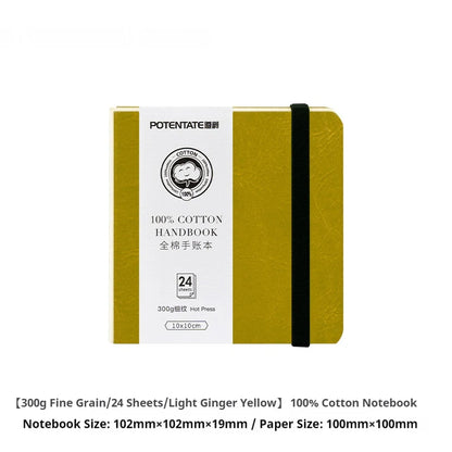 Watercolor Journal – 100% Cotton Paper Pad, Cold-Pressed, Acid-Free, Artist Sketchbook for Painting & Drawing