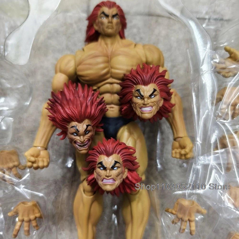 Hanma Yujiro and Baki Hanma Action Figure, Baki The Grappler Anime Figurines Son Of Ogre