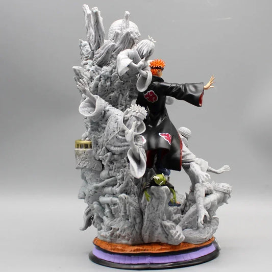 Naruto Shippuden Pain Anime Figure, Akatsuki Six Paths Nagato Figurine PVC Statue 27 cm