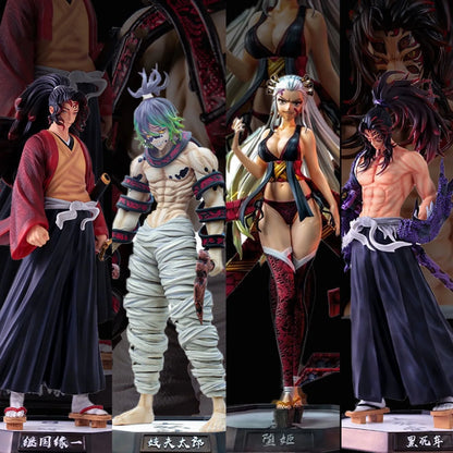 Demon Slayer FIgurines, Hashiras and Twelve Kizuki Anime PVC Action Figurines