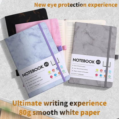 A5 Professional Notebook – Thick Paper, Compact & Lightweight Planner for Office and School