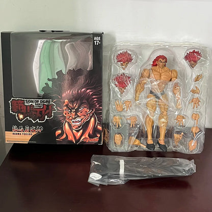 Hanma Yujiro and Baki Hanma Action Figure, Baki The Grappler Anime Figurines Son Of Ogre