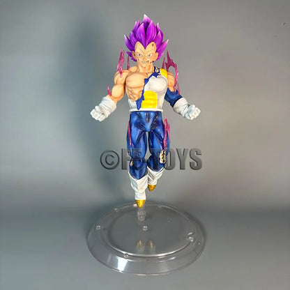 Vegeta Ultra Ego and Super Saiyan Blue Swappable Heads Anime Figure, Dragon Ball Z Action Figurines