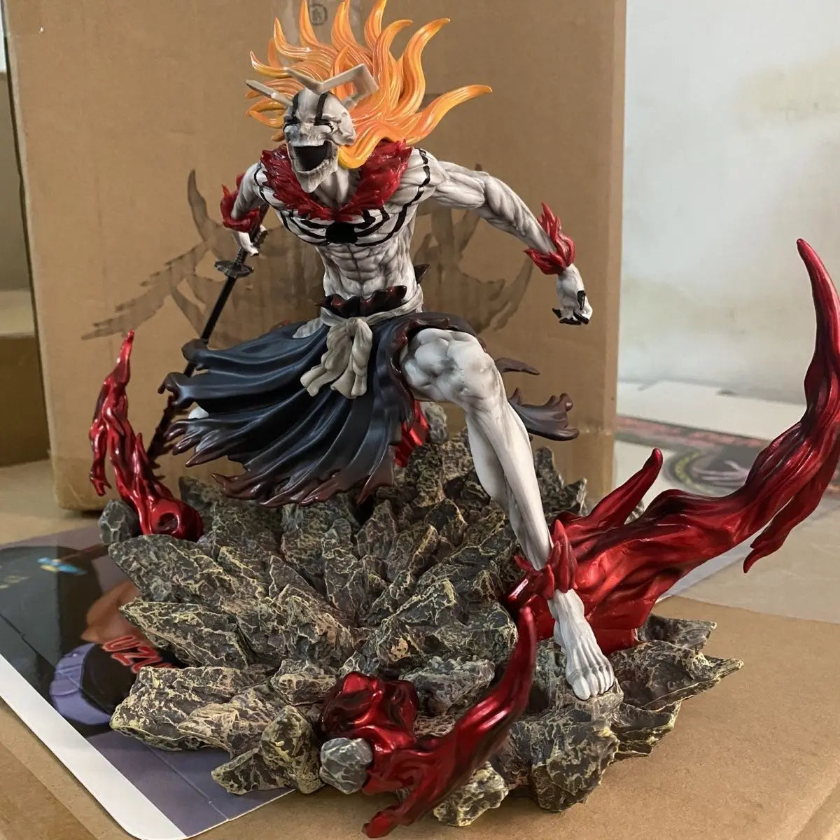 Vasto Lorde Hallow Kurosaki Ichigo Anime Figure, Bleach Action Figurines Statue 23 CM