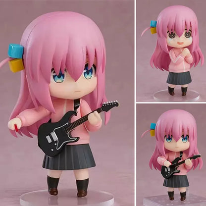 BOCCHI THE ROCK! Figurines, Gotoh Hitori Kawaii Chibi Cute Anime Figure Model PVC Collector 10 cm