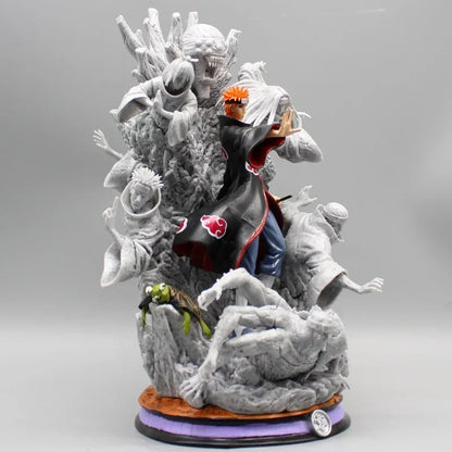 Naruto Shippuden Pain Anime Figure, Akatsuki Six Paths Nagato Figurine PVC Statue 27 cm