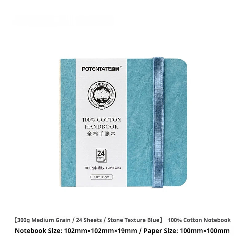 Watercolor Journal – 100% Cotton Paper Pad, Cold-Pressed, Acid-Free, Artist Sketchbook for Painting & Drawing