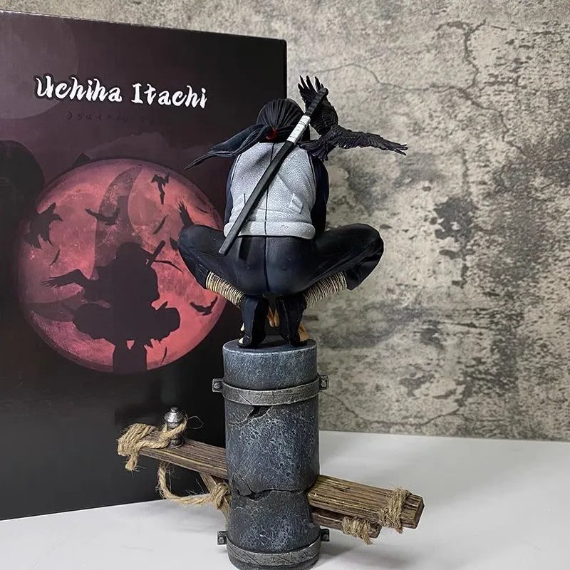 Itachi Uchiha Anime Figurines, Teen Anbu Black Ops Akatsuki Naruto Figure 23cm/9in