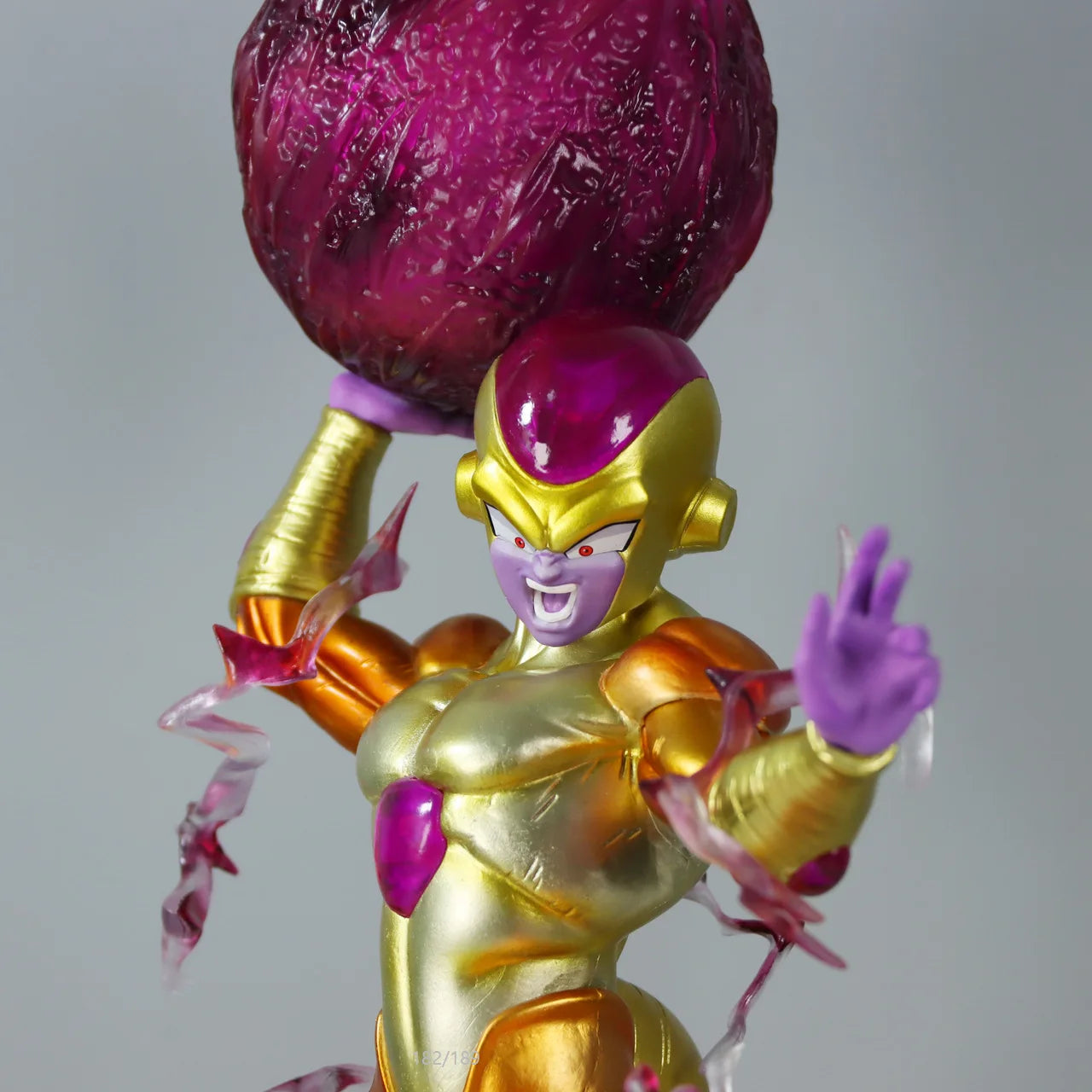 Golden Frieza Death Ball Anime Figure, Dragon Ball Super Oversized Statue DGZ Figurines Collectible 48 CM