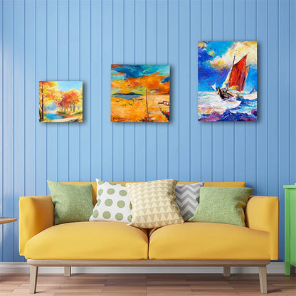 10 PCS Blank Stretched Canvas Wooden Frames Ideal for Painting, Oil Painting, Acrylic Painting