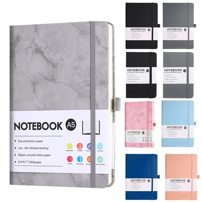 A5 Professional Notebook – Thick Paper, Compact & Lightweight Planner for Office and School